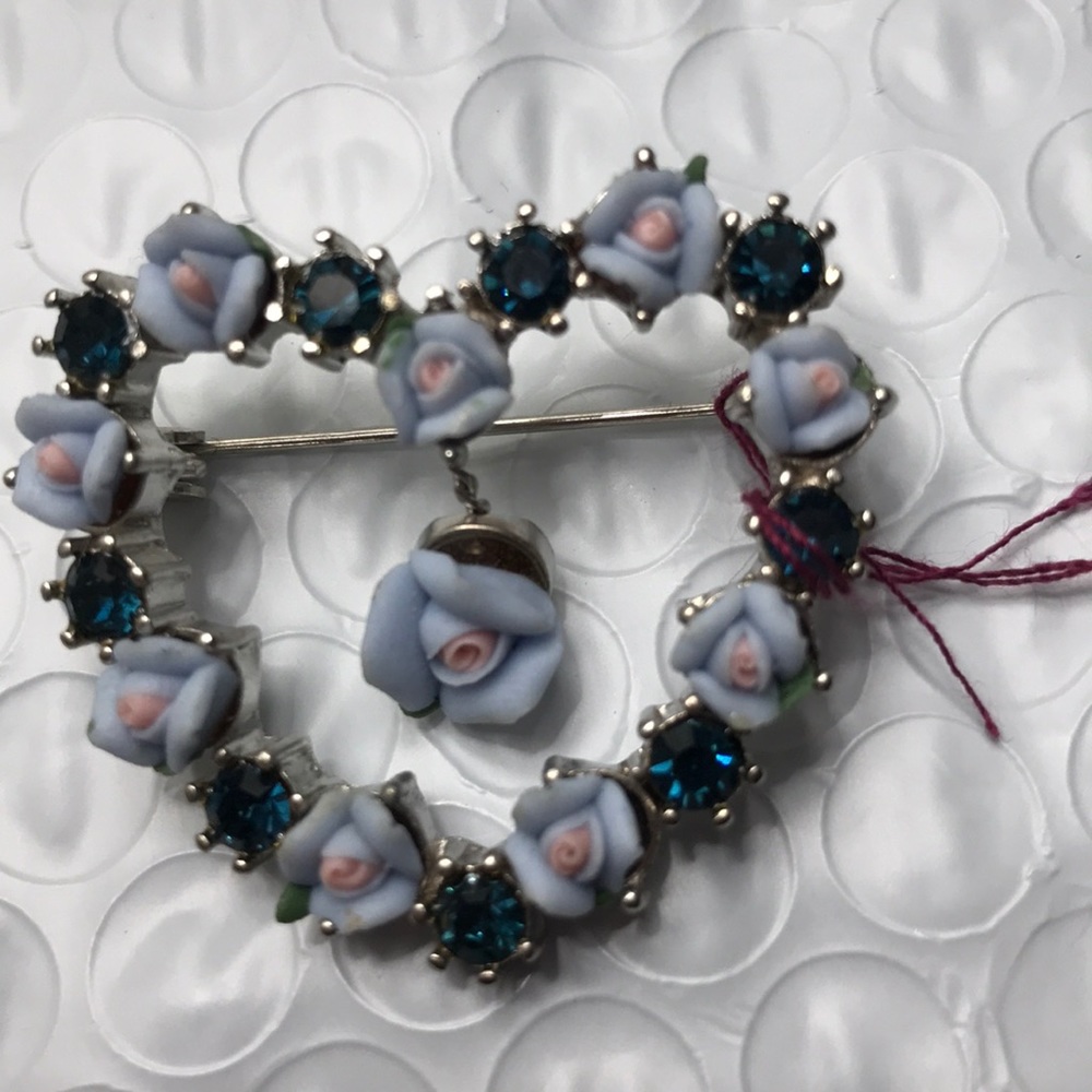 Sapphire rose 🥀 paddle heart
